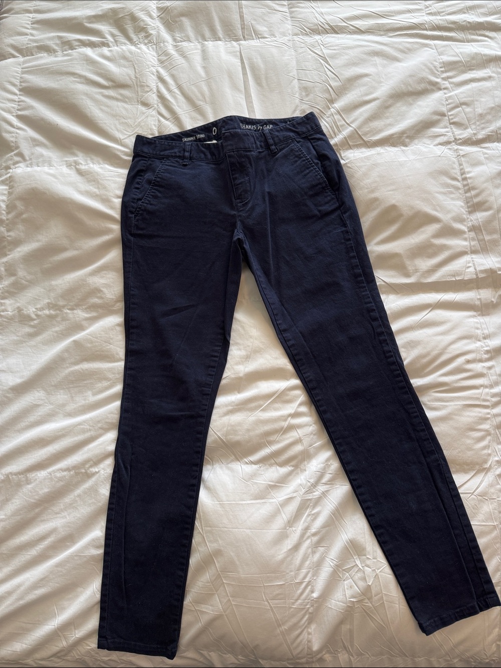 GAP Slim Navy Chino Pants